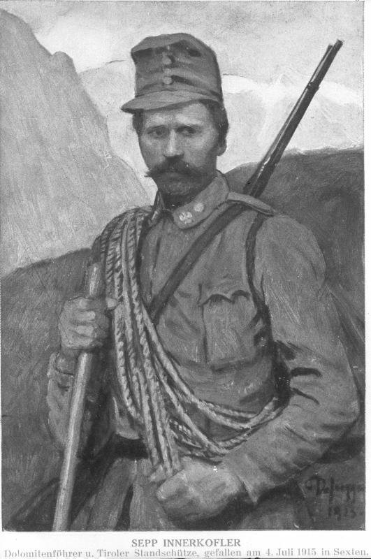 Sepp Innerkofler od after Franz Defregger