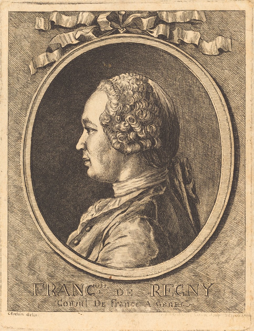 Francois de Regny od after Charles Nicolas Cochin II