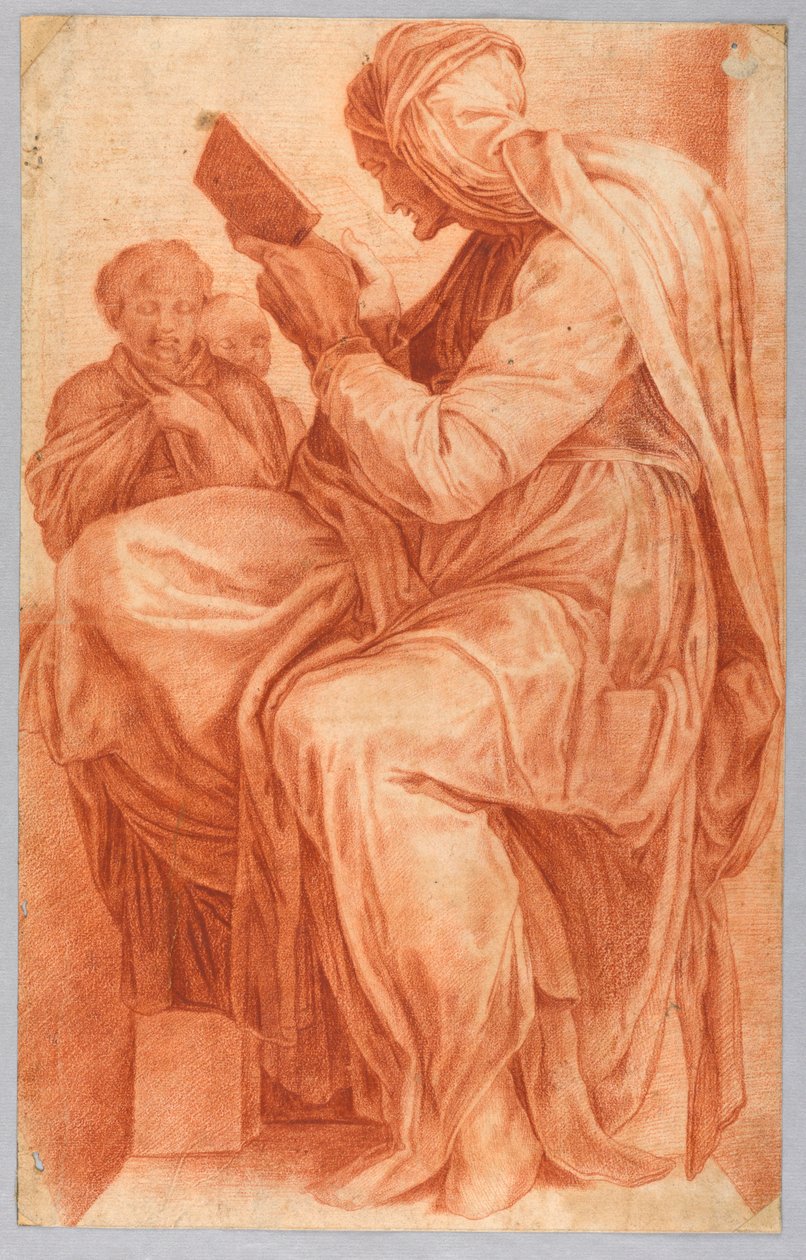 Perská Sibyla od after Michelangelo Buonarroti