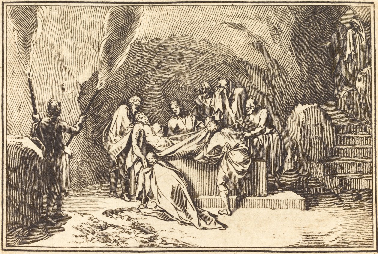 Pohřeb od after Sébastien Le Clerc I