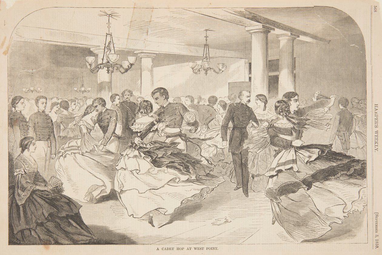 Cadet Hop ve West Pointu od after Winslow Homer