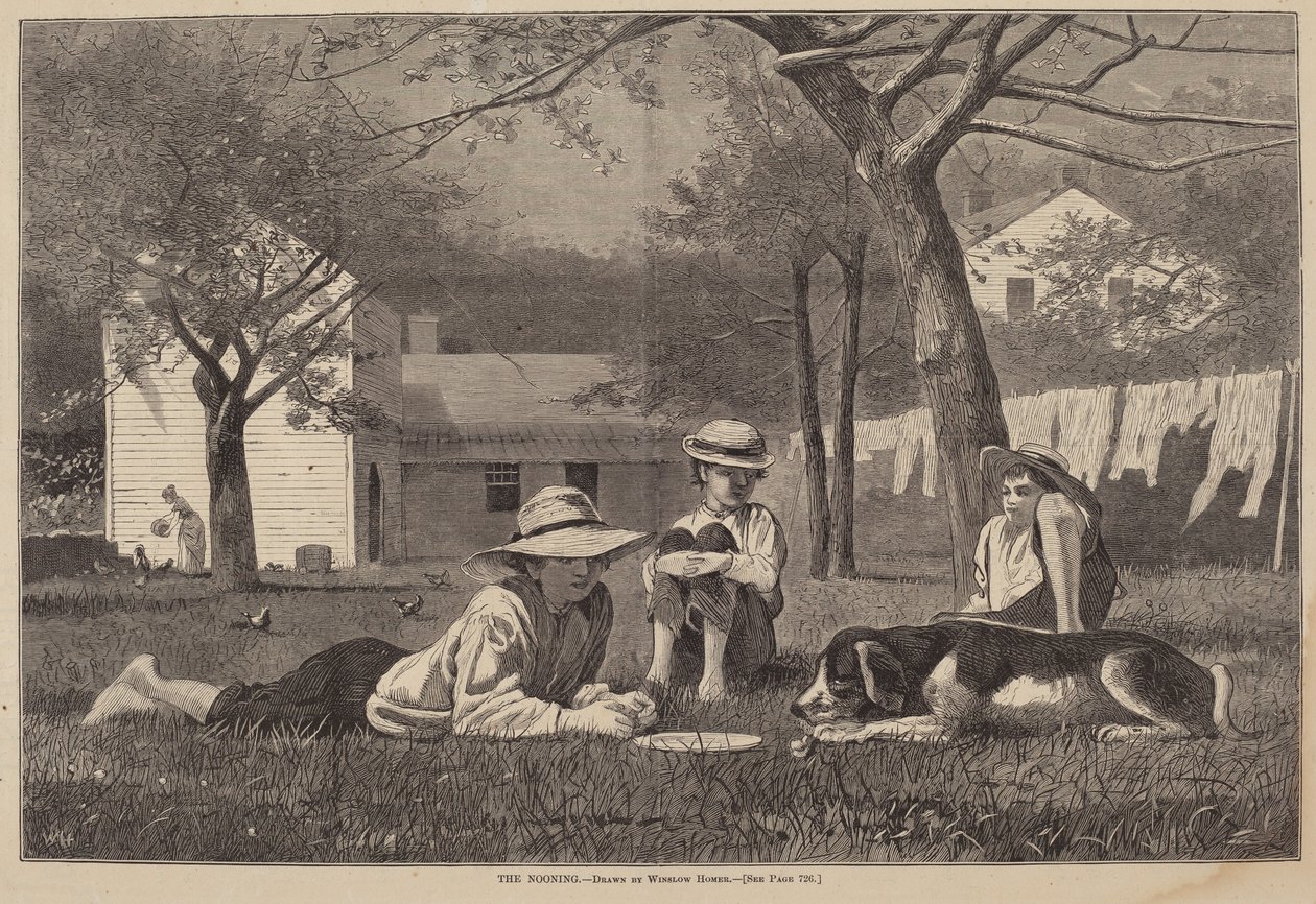 Polednice od after Winslow Homer