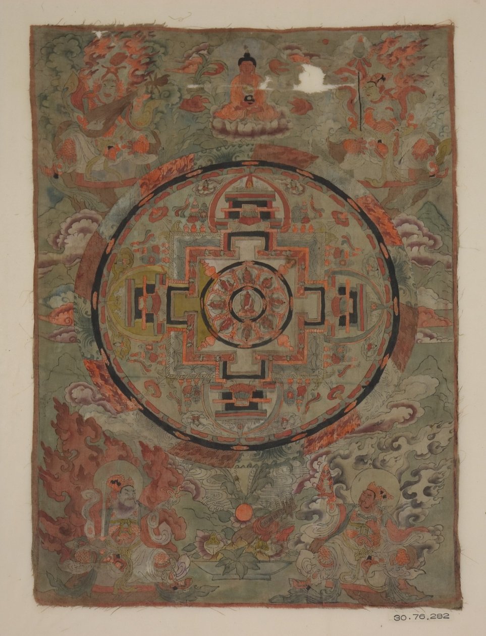 Buddha obklopený bódhisattvami od anonymous 