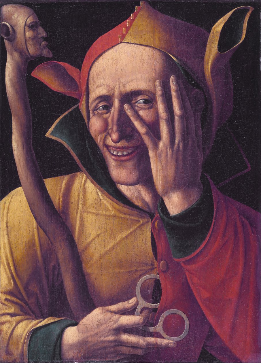 Holandština:  Lachende nar Laughing Jester od anonymous 