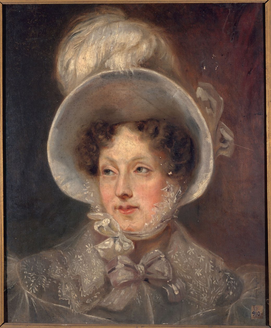 Francouzsky: Portrait de femme (P910) od anonymous 