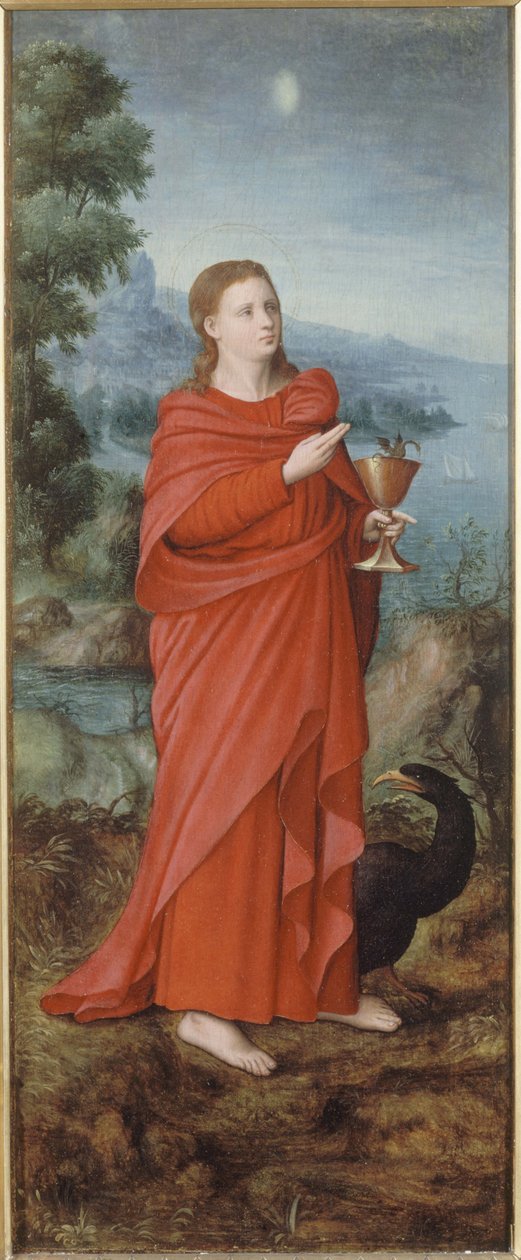 Francouzsky: Saint Jean à Patmos od anonymous 