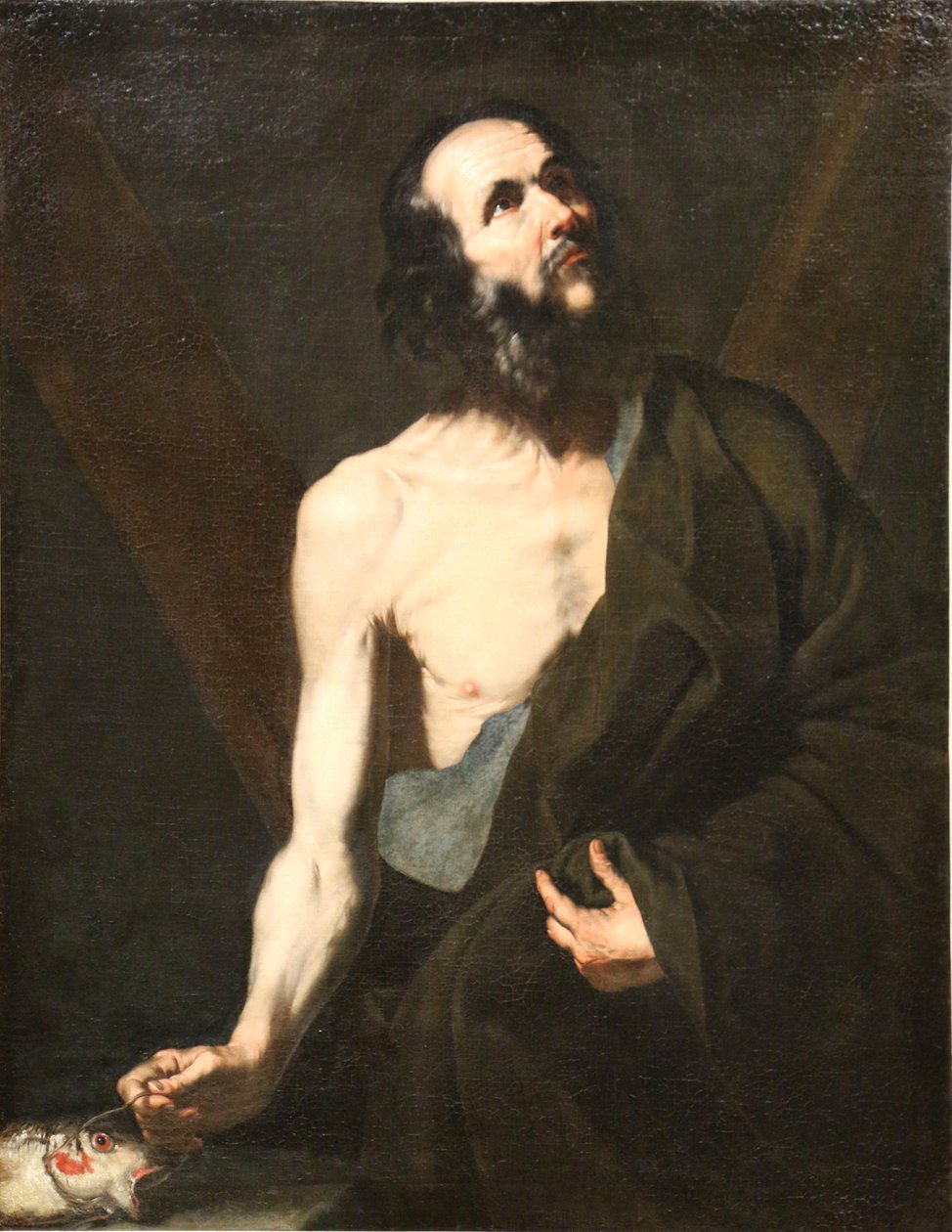 Svatý Ondřej od Jusepe de Ribera