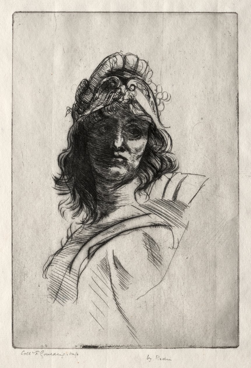Busta Bellone od attributed to Claude Bertélémy de Blénod