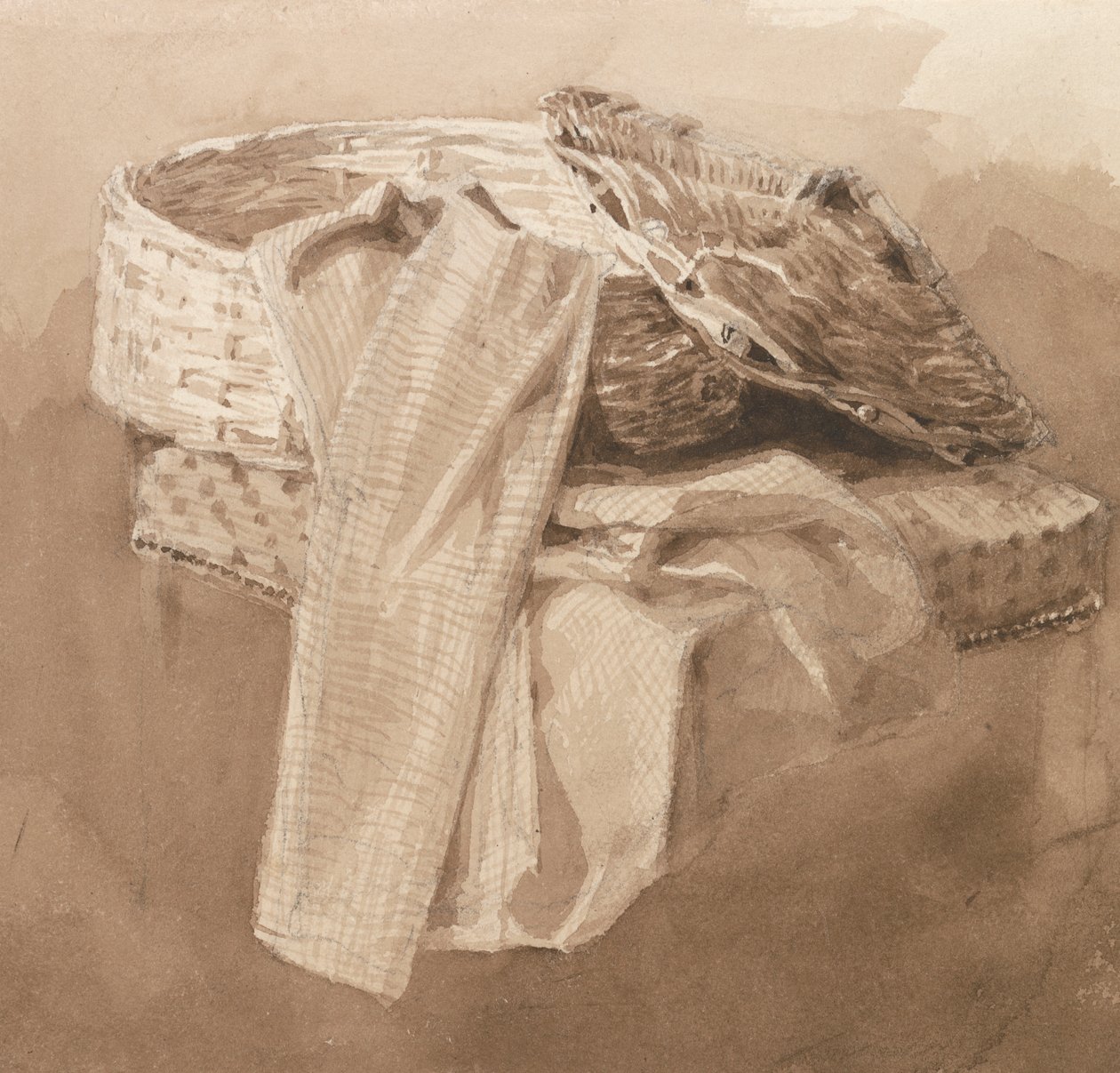 Zátiší: Koš od attributed to Peter DeWint