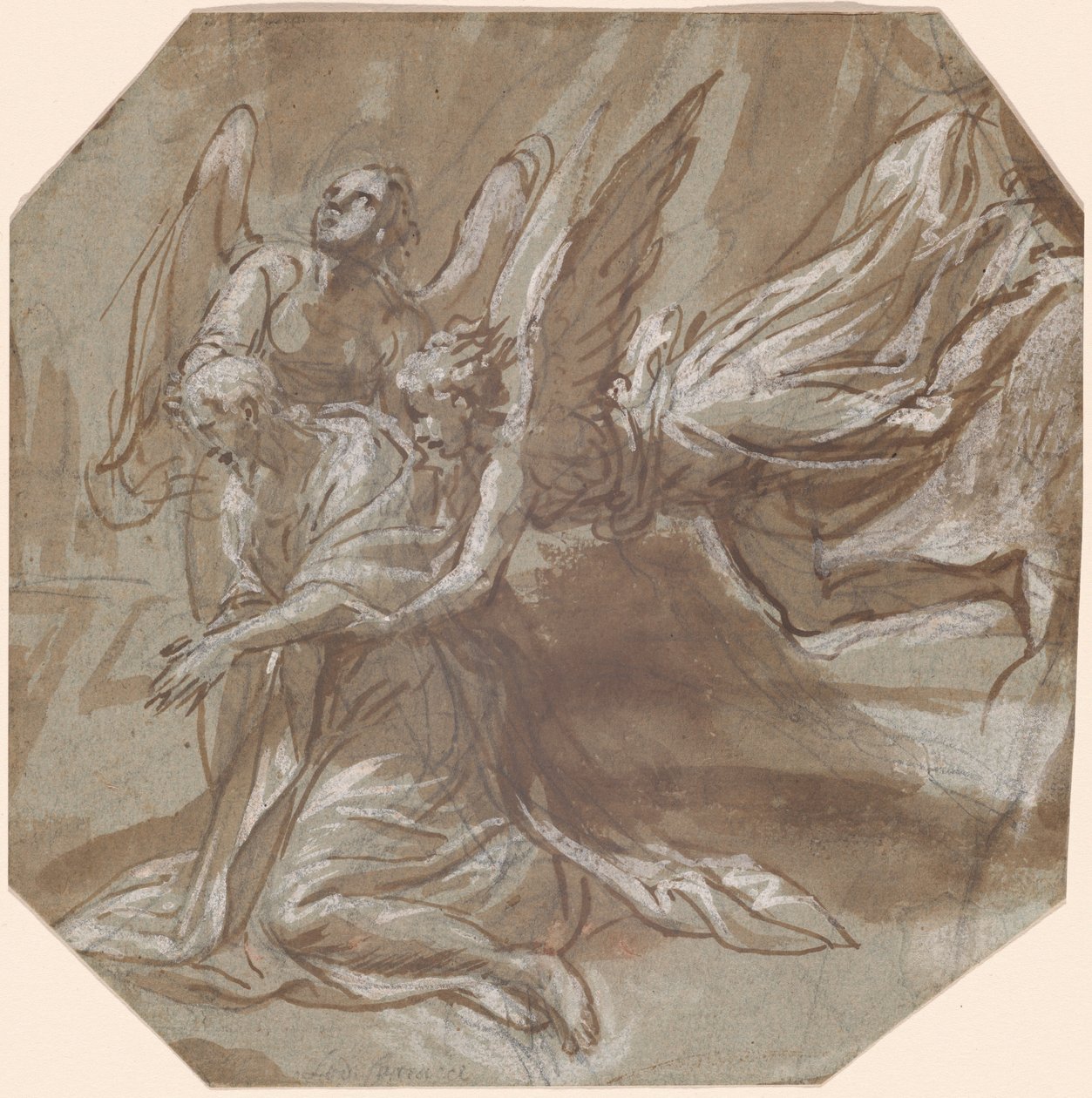 Kristus v Getsemanech od called Bertoia Jacopo Zanguidi