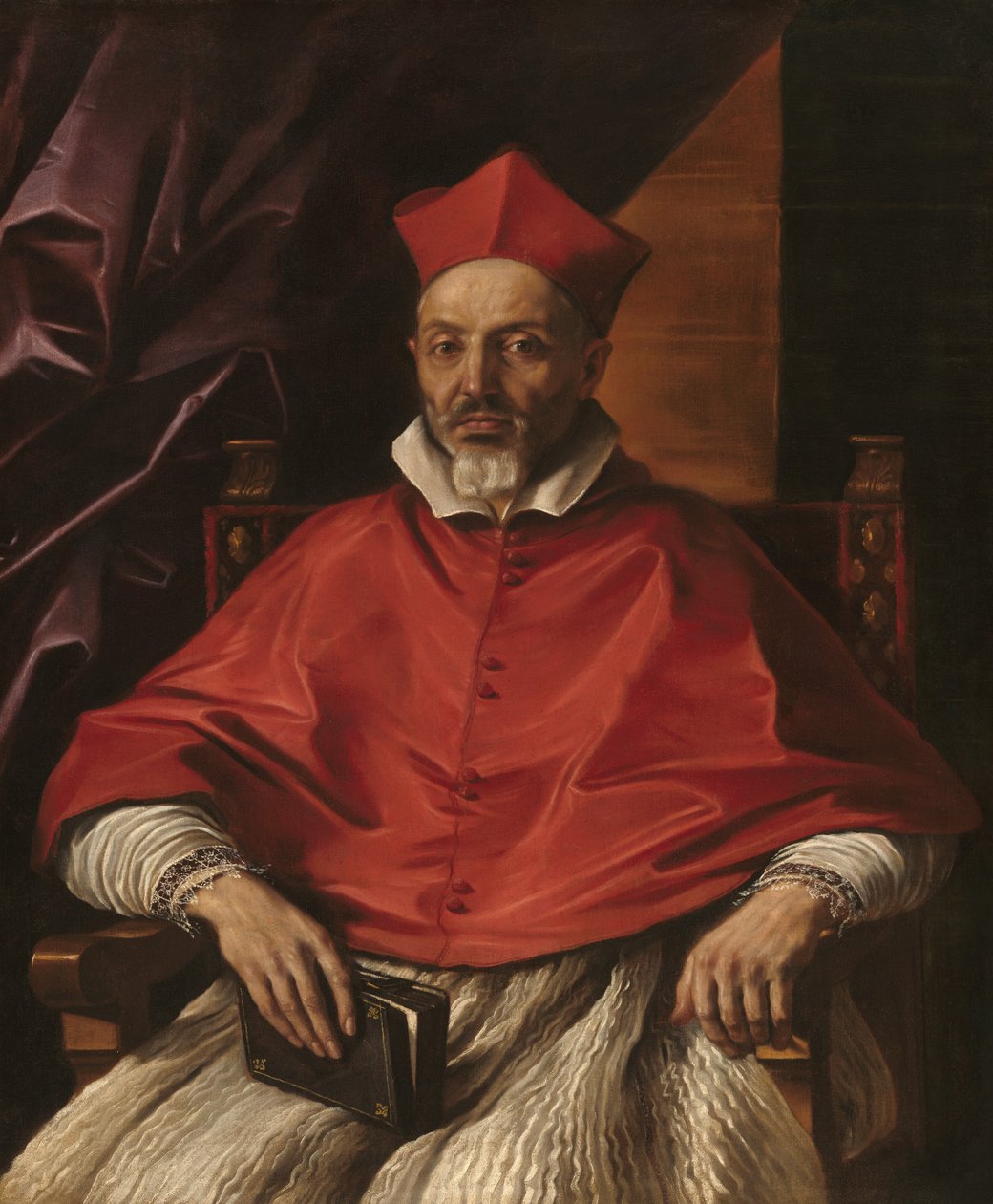 Kardinál Francesco Cennini od called Guercino Giovanni Francesco Barbieri