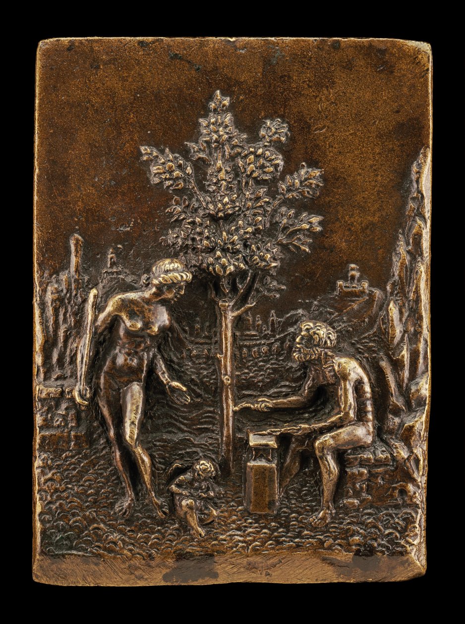 Venuše, Amor a Vulkán od called Riccio Andrea Briosco