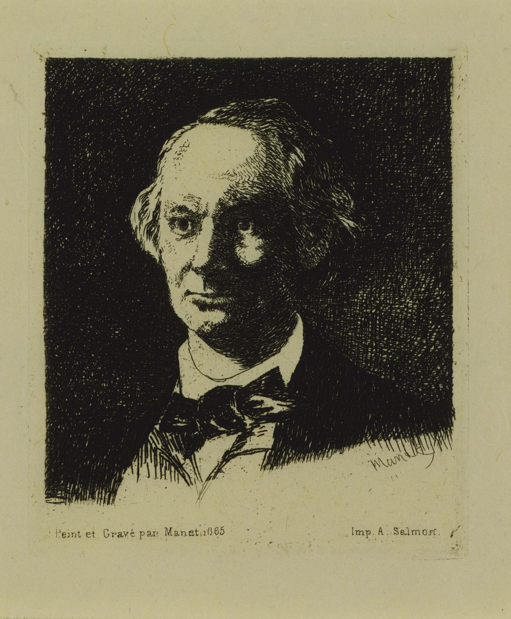 Baudelaire od Édouard Manet