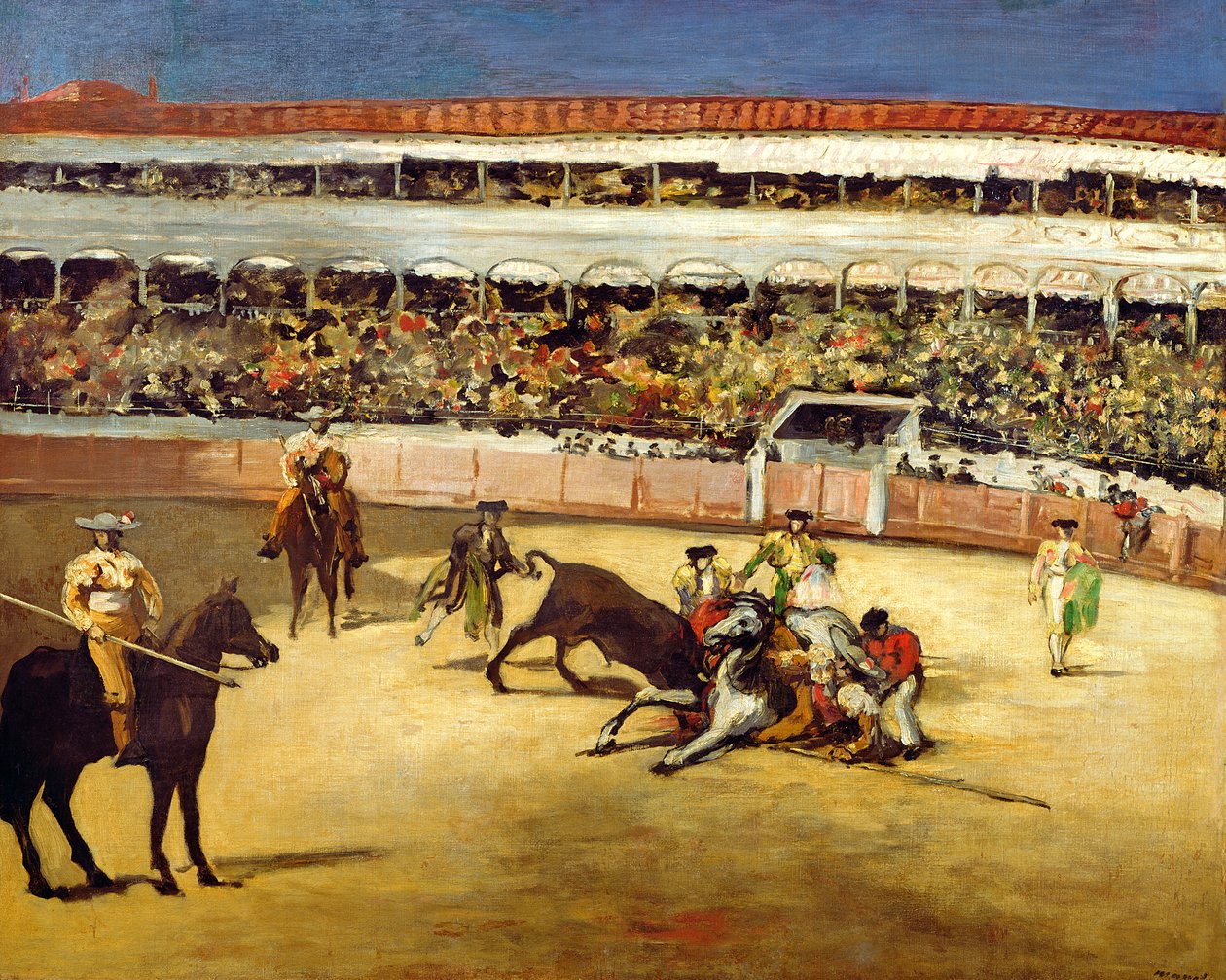 Býčí zápas, 1865 od Édouard Manet