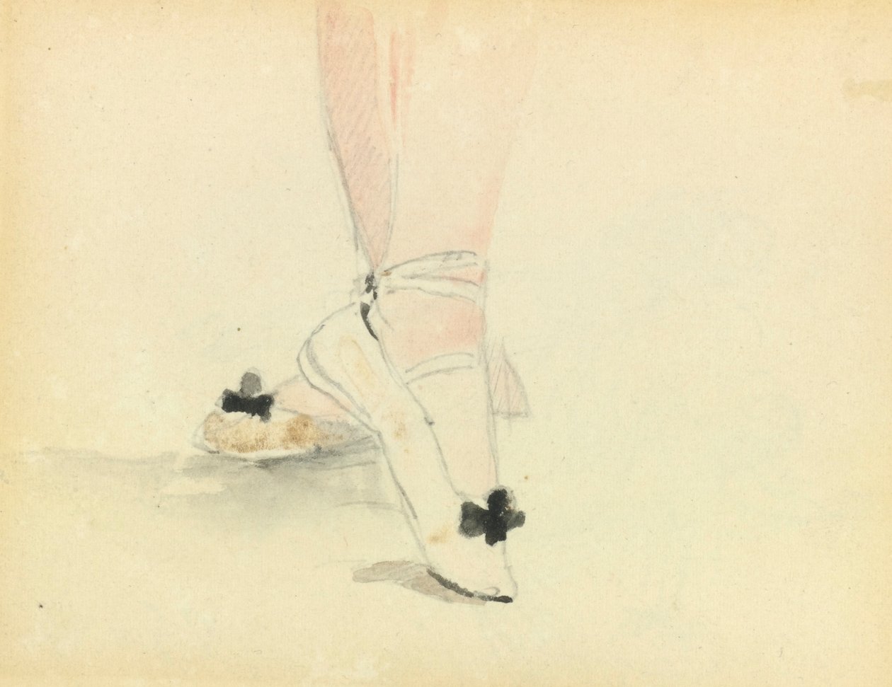 Baletní boty od Édouard Manet