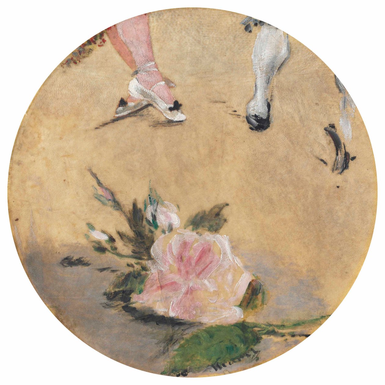 Baletní boty od Édouard Manet