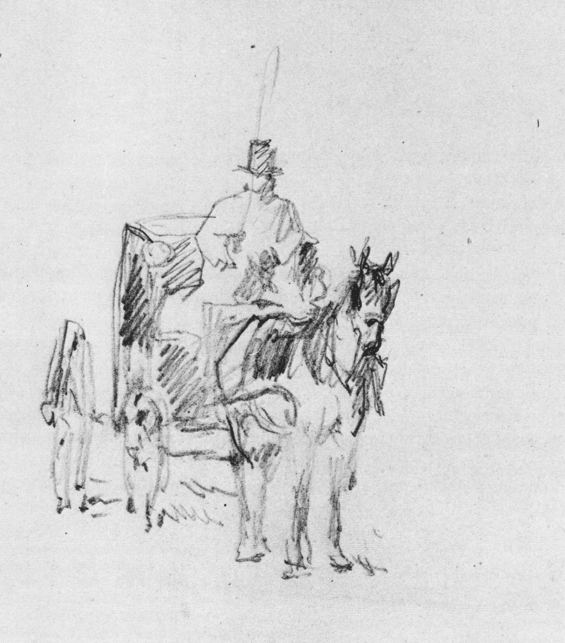 Taxík od Édouard Manet