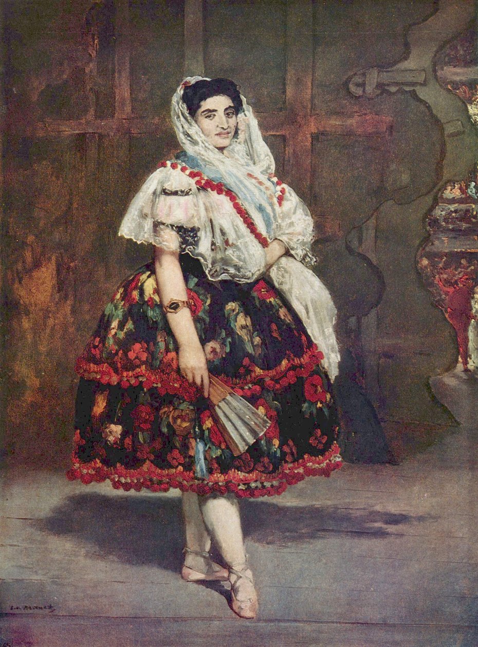 Lola z Valencie od Édouard Manet