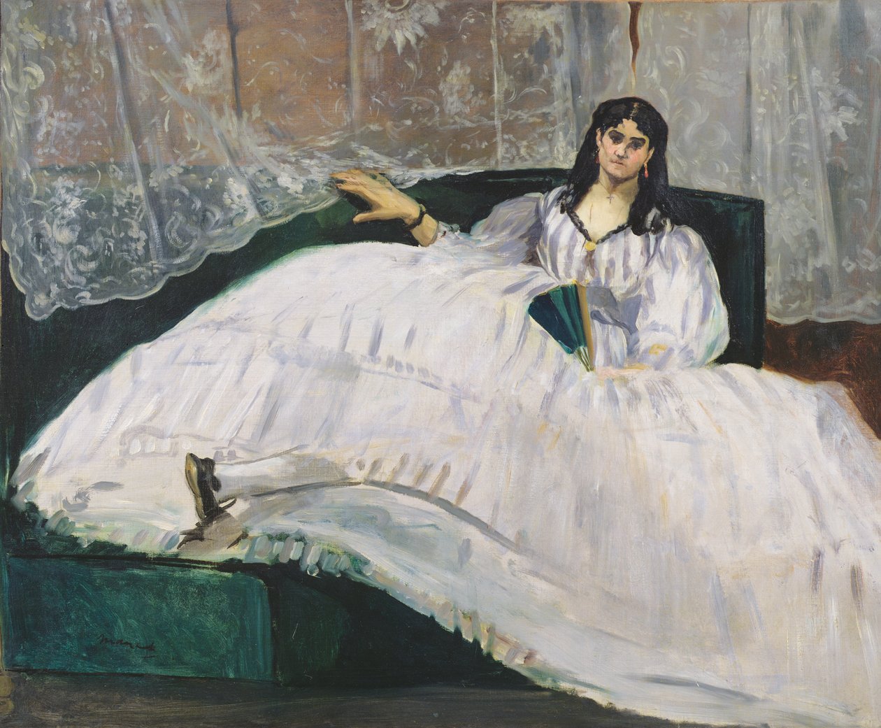 Portrét Jeanne Duval, 1862 od Édouard Manet