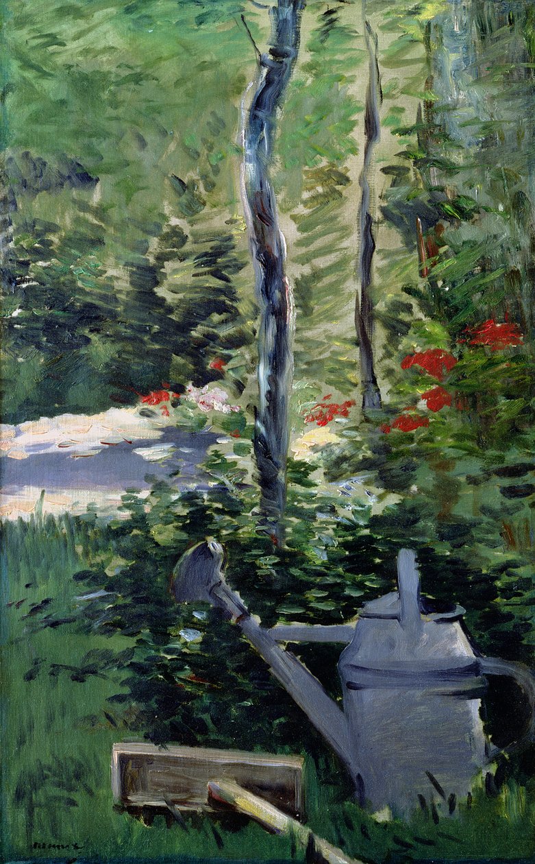 Konvička na vodu, 1880 od Édouard Manet