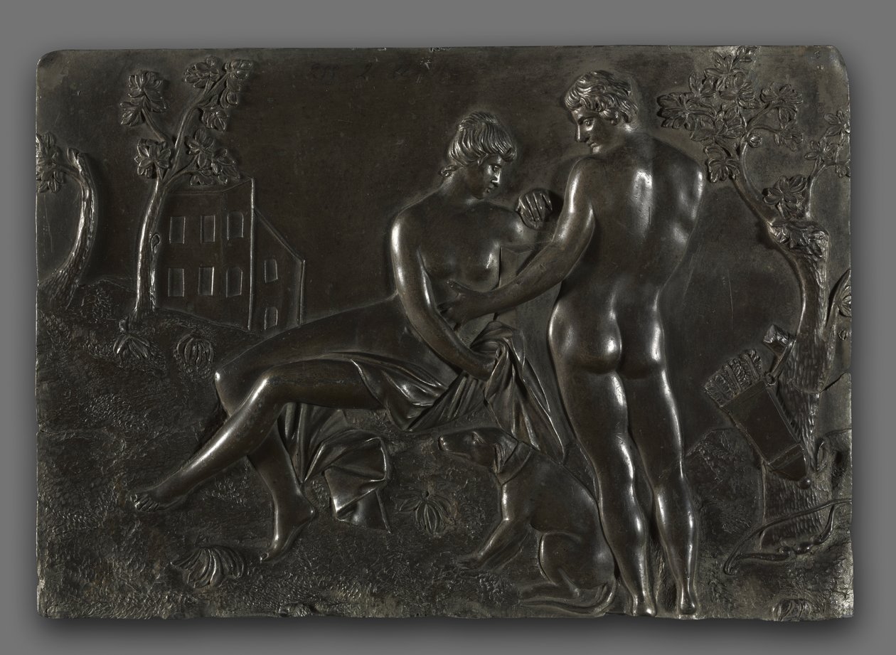 Venuše a Adonis od follower of Georg Raphael Donner