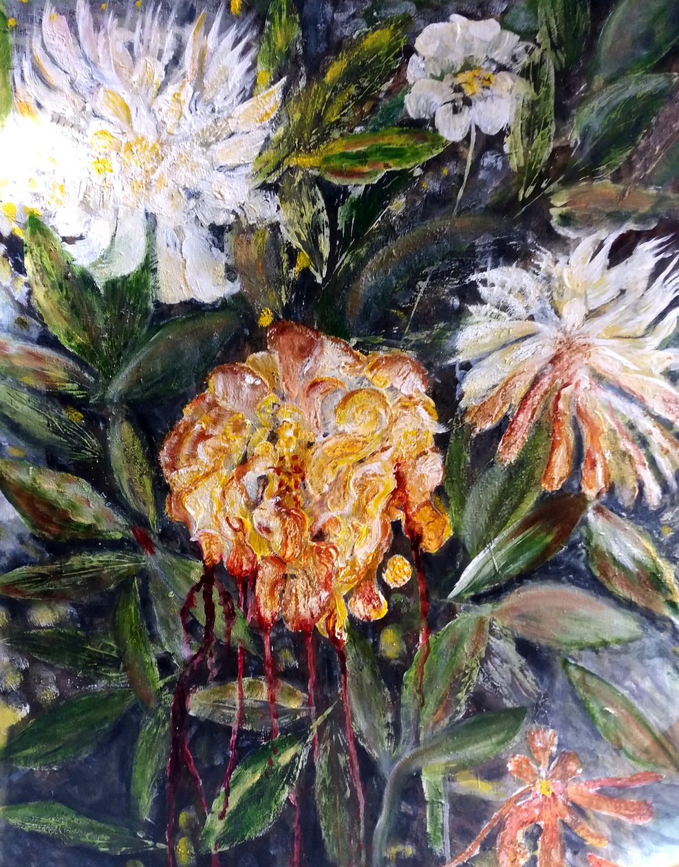 krvácející pivoňka, 2017 od jocasta shakespeare