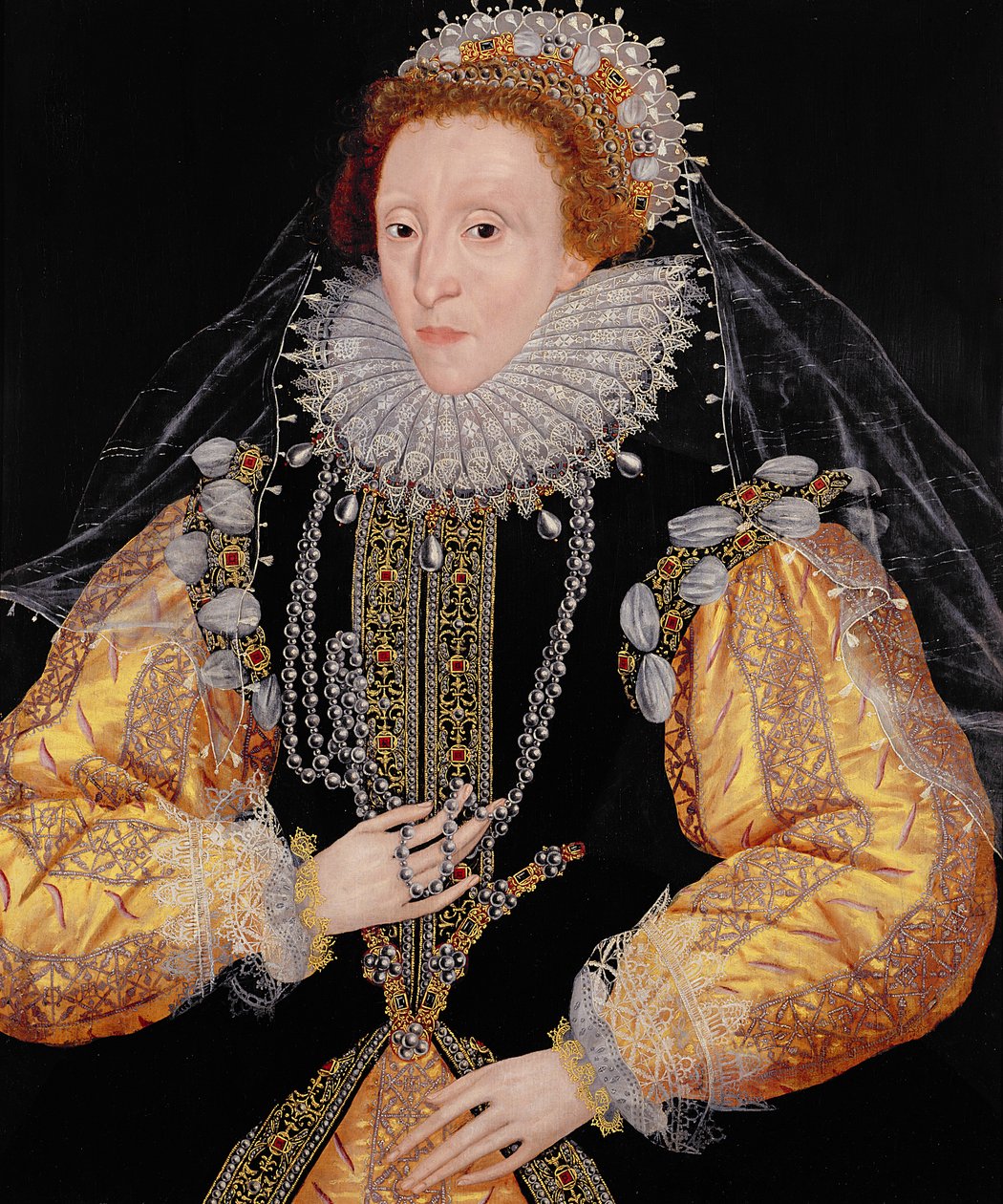 Portrét královny Alžběty I., kolem roku 1586 od Federico Zuccari or Zuccaro