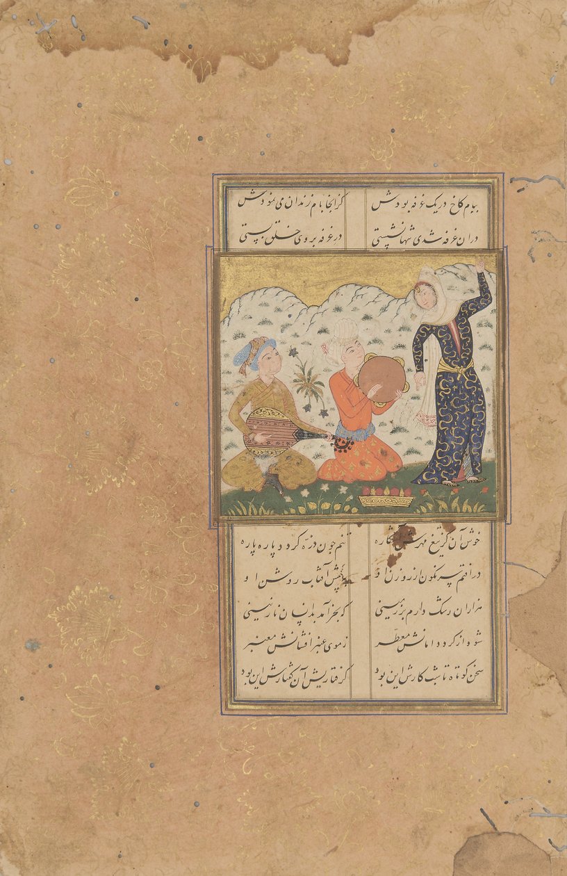 Dáma a muzikanti od School Iranian