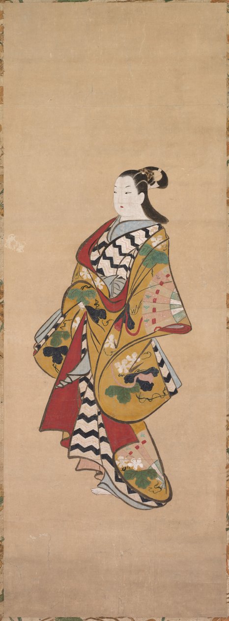 Kurtizána od studio of Kaigetsudō Ando