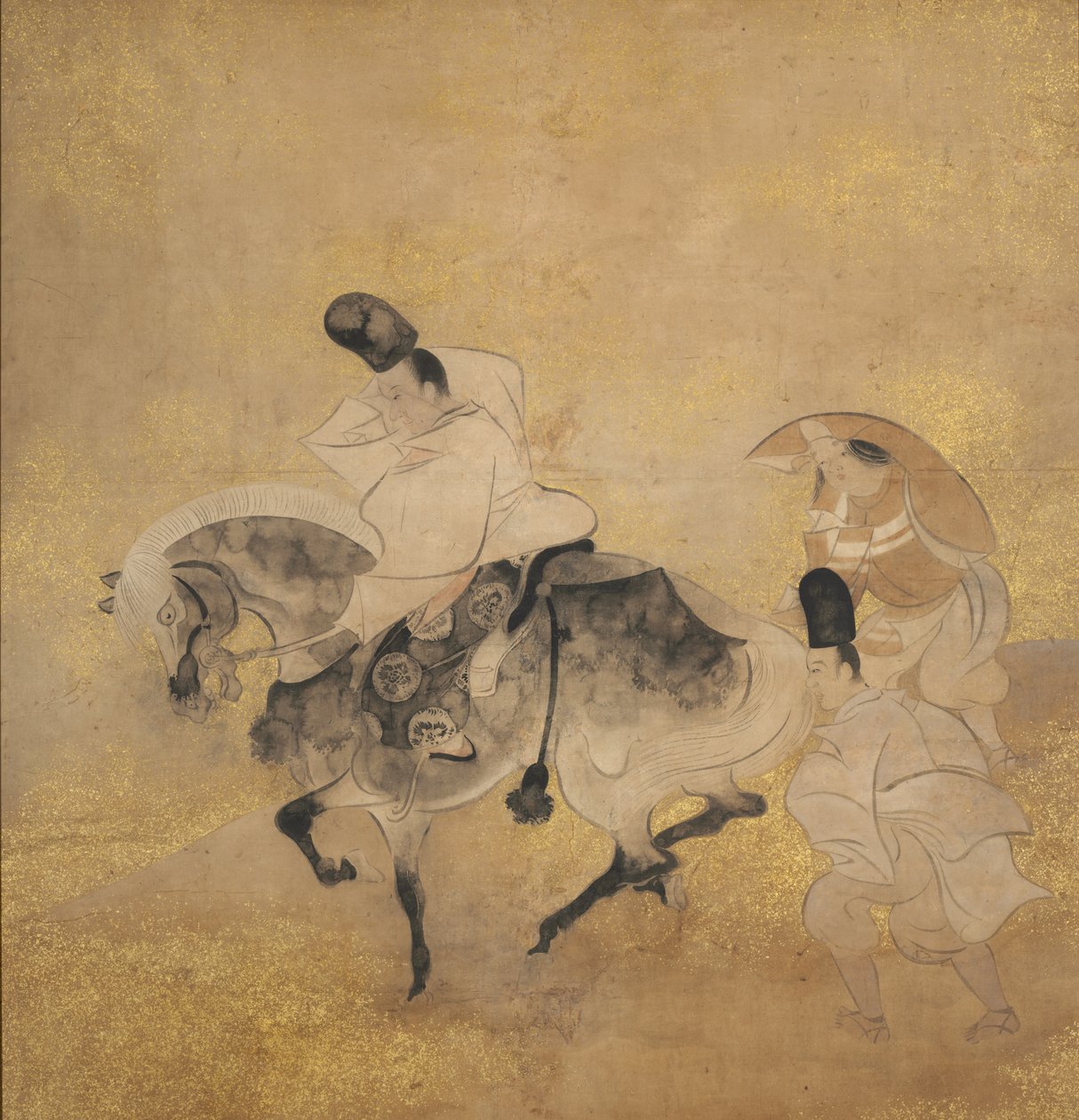 Přejezd u Sano od studio of Tawaraya Sōtatsu