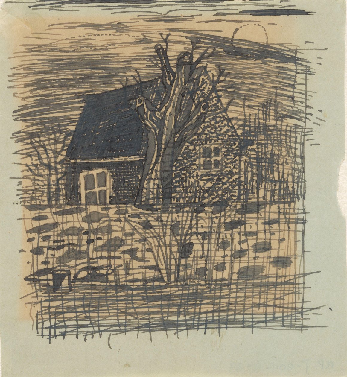 Dům od unknown (signed by artist)