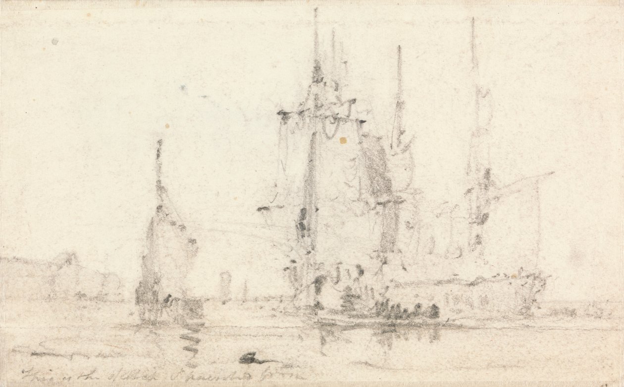 Lodě poblíž pobřeží od unknown artist
formerly John Constable