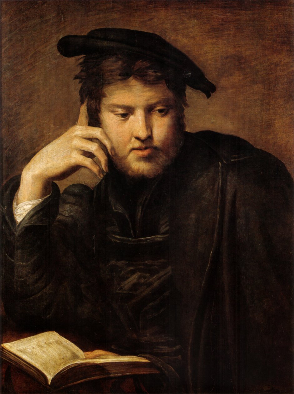 ČLOVĚK S KNIHOU od Parmigianino
