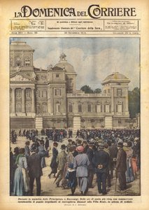 Během nemoci princezen v Racconigi