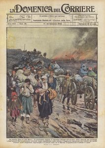 Řekové prchající ze Smyrny, řecko-turecká válka (1919-22) 1922