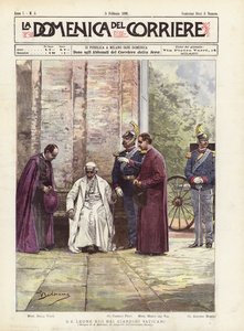 SS Leo XIII ve Vatikánských zahradách