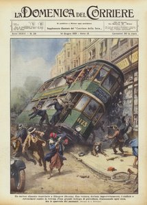 Kuriózní tramvajové neštěstí v Glasgow (Skotsko)