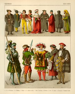 Německý kostým 1500-1550