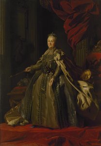Portrét Kateřiny II., 1776-77