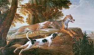 Lov vlků, kolem roku 1720