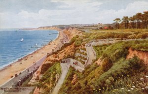 Nový klikatý West Cliff, Bournemouth