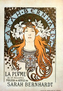 Sarah Bernhardt, La Plume, 15. prosince 1896