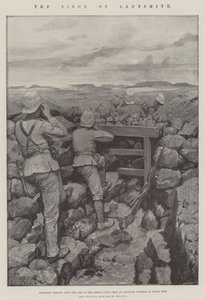 Obléhání Ladysmithu litografie