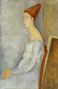 Portrét Jeanne Hebuterne, 1918