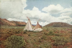 V Apache Land, Arizona (barevná fotografie)