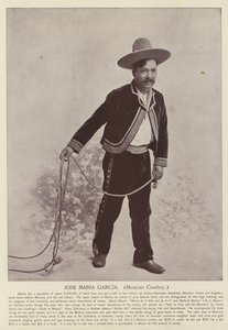 Jose Maria Garcia, mexický kovboj