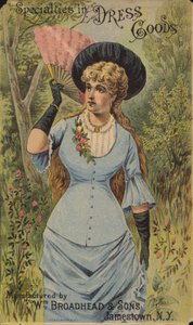 Elegantní ventilátor Lady Holding