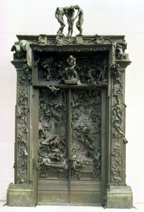 Brány pekla, 1880-90 (bronz)