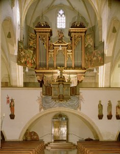 Varhany, kolem 1618