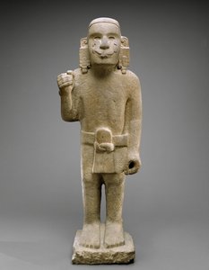 Standard-Bearer, Late Post Classic, 1200-1521 (vulkanický kámen)
